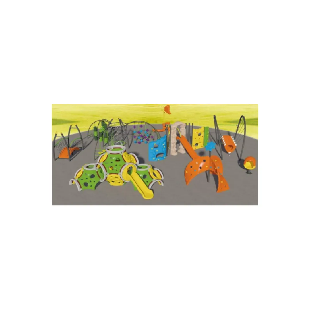 Colourful Outdoor Playground Equipment Collection