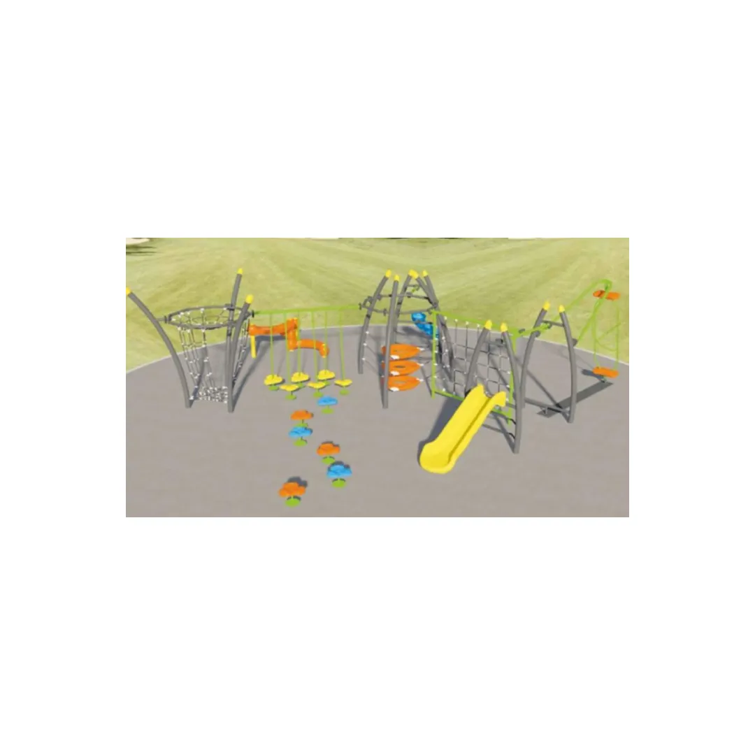 Outdoor Adventure Playground Layout